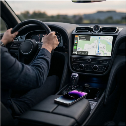 Tech-Protect UltraBoost CA01 Wireless Carplay / Android Auto Adapter for Apple iPhone / Android Series