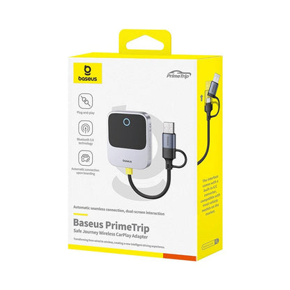 Brezžični Carplay adapter Baseus PrimeTrip za serijo Apple iPhone, Ponovno zapakirano C10745100813-00