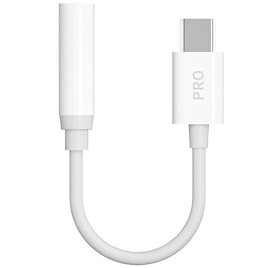 Zvočni adapter USB-C - 3,5 mm Dudao L16CPro, bel