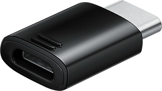 Adapter za podatke in polnjenje microUSB - USB-C Samsung EE-GN930BB, Črn, Swap