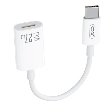 Adapter za podatke in polnjenje USB-C - Lightning XO Design NB-R268A, Bel
