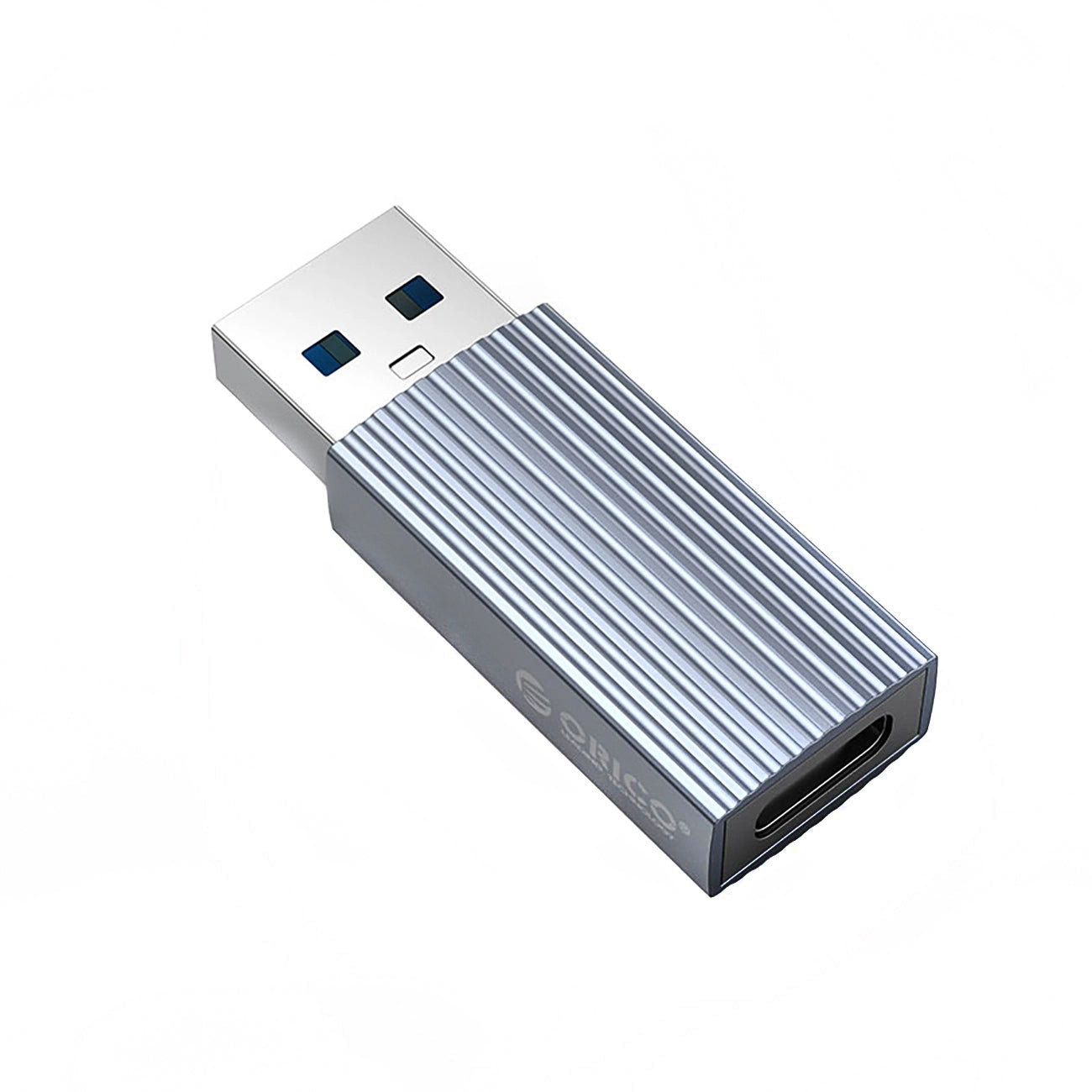 Adapter za podatke in polnjenje USB-C - USB-A Orico AH-AC10, Siv