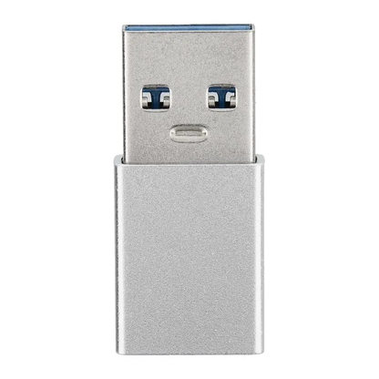 USB-C na USB-A podatkovni in polnilni adapter Blue Star, bel