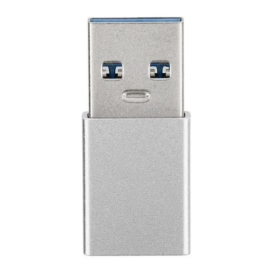 USB-C na USB-A podatkovni in polnilni adapter Blue Star, bel