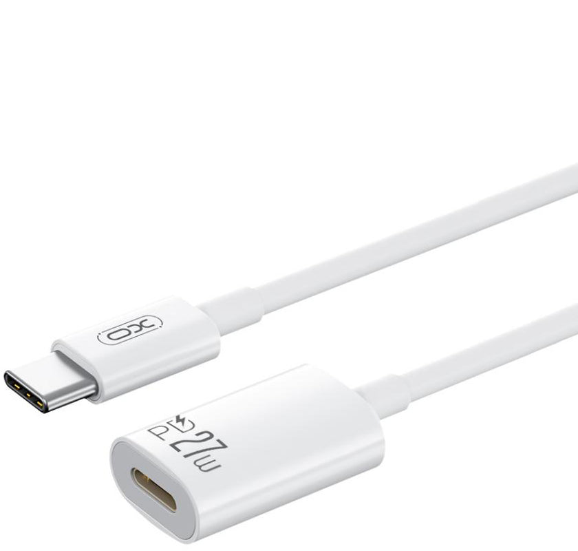 Adapter za podatke in polnjenje USB-C - Lightning XO Design NB-R268A, Bel