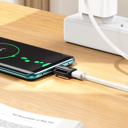 Adapter za podatke in polnjenje Lightning - USB-C HOCO UA31E, Črn