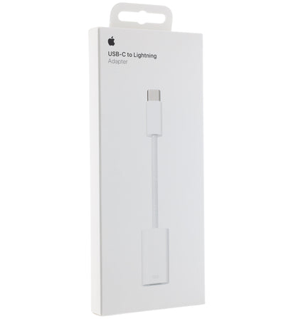 USB-C podatkovni in polnilni adapter - Lightning Apple A2868, bel MUQX3ZM/A