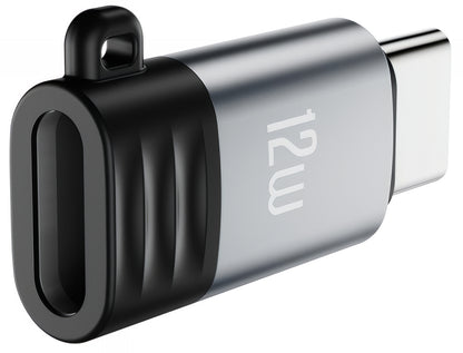 Adapter za podatke in polnjenje Lightning - USB-C XO Design NB263B, Črn