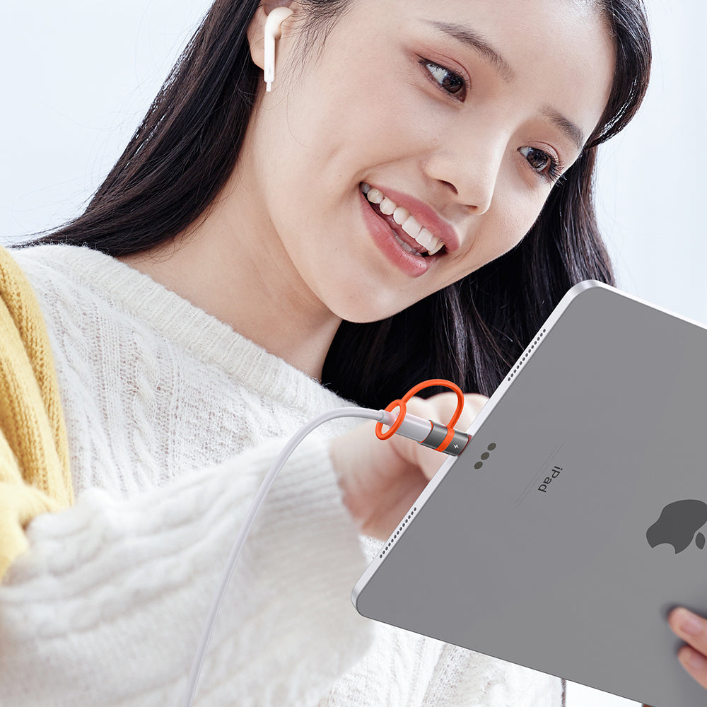 Adapter za podatke in polnjenje Lightning - USB-C McDodo OT-5530, Siv