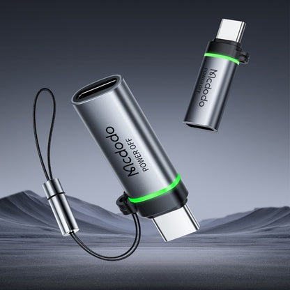 Adapter za podatke in polnjenje Lightning - USB-C McDodo OT-6010 Power Off, Črn