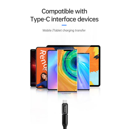 Adapter za podatke in polnjenje Lightning - USB-C McDodo OT-7700, črn