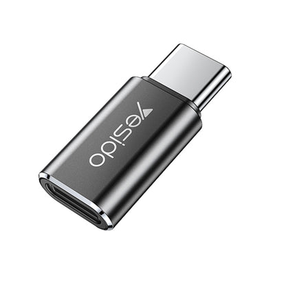 Adapter za podatke in polnjenje Lightning - USB-C Yesido GS22, Siv