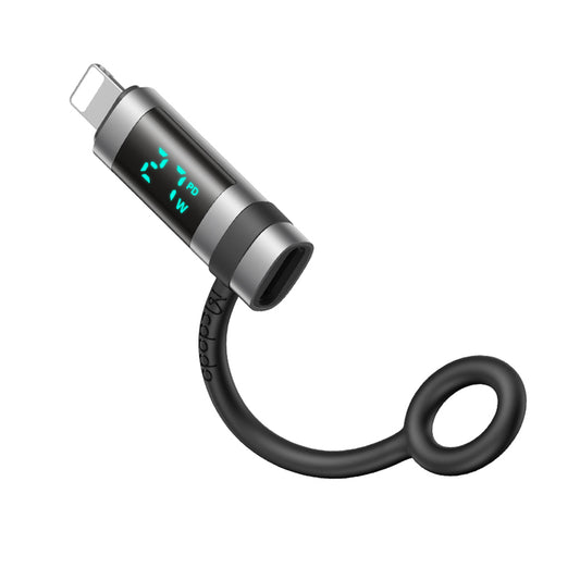 USB-C to Lightning McDodo OT-2610 Pigeon Display Adapter, Black