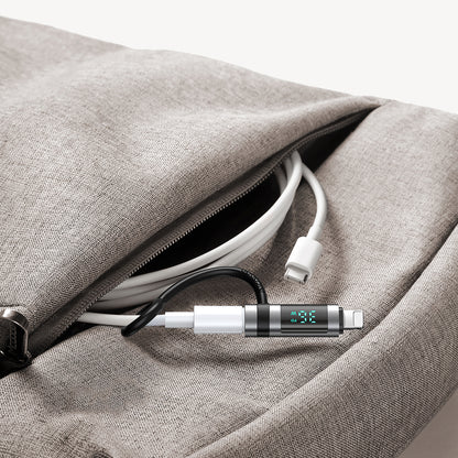 Adapter za podatke in polnjenje USB-C - Lightning McDodo OT-2610 Pigeon Display, črn