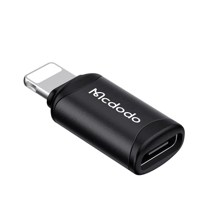 USB-C to Lightning McDodo OT-7680 Data and Charging Adapter, Black