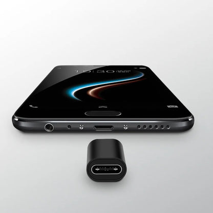USB-C Data and Charging Adapter - Lightning / microUSB / USB-A Techsuit A19 TriFlashX 3in1, Black