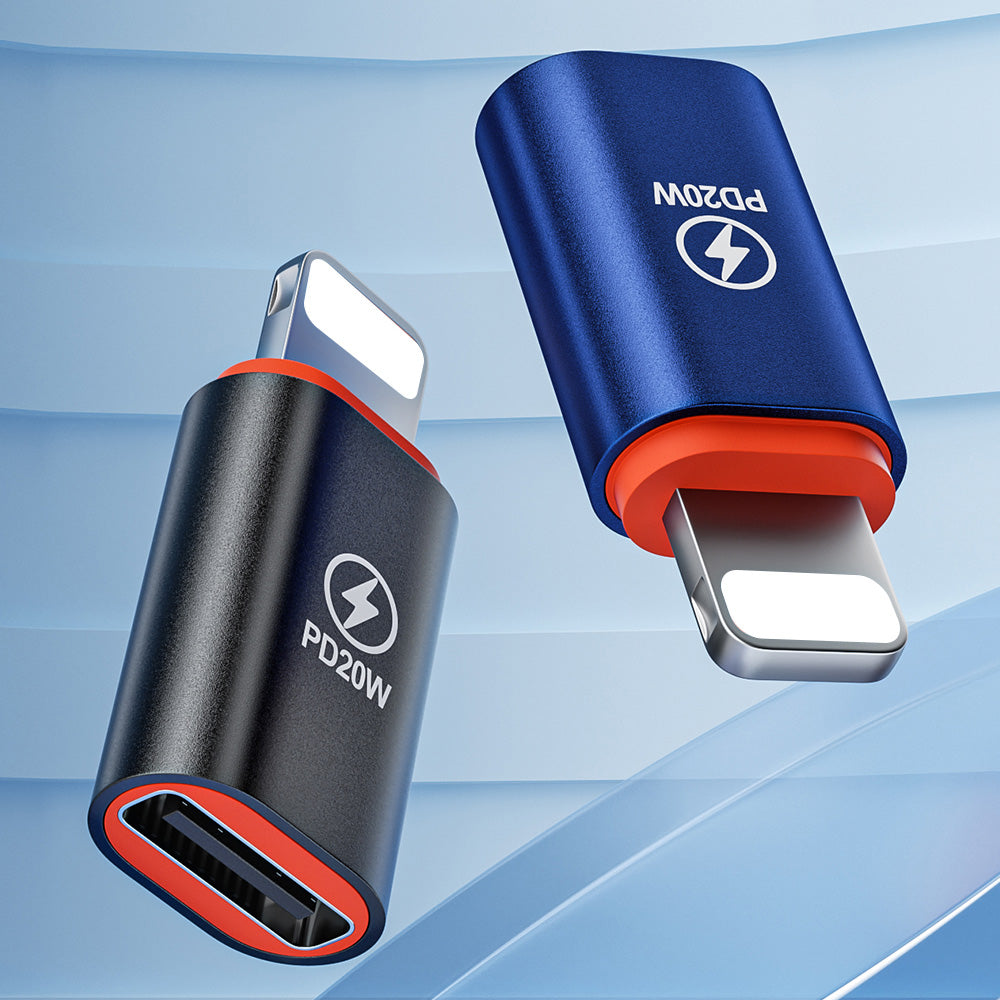 Adapter za podatke in polnjenje USB-C - Lightning Techsuit A3 HyperPort, črno oranžen