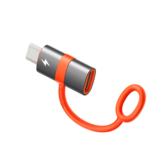Adapter za podatke in polnjenje USB-C - microUSB McDodo OT-3820, Siv
