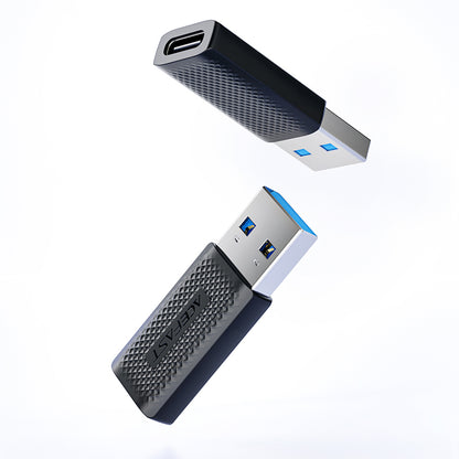 Adapter za podatke in polnjenje USB-C - USB-A Acefast J2, črn