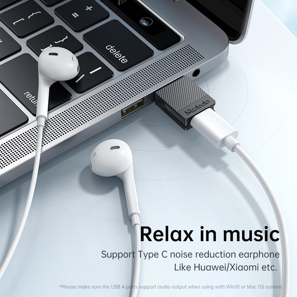 USB-C to USB-A Data and Charging Adapter McDodo OT-6970, Black