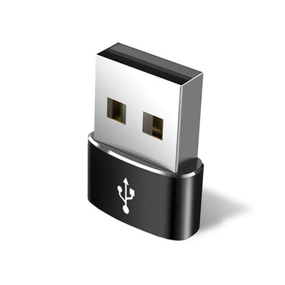 USB-C to USB-A Data and Charging Adapter Techsuit, Black