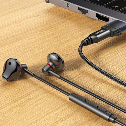 Adapter za podatke in polnjenje USB-C - USB-A Yesido GS34, siv