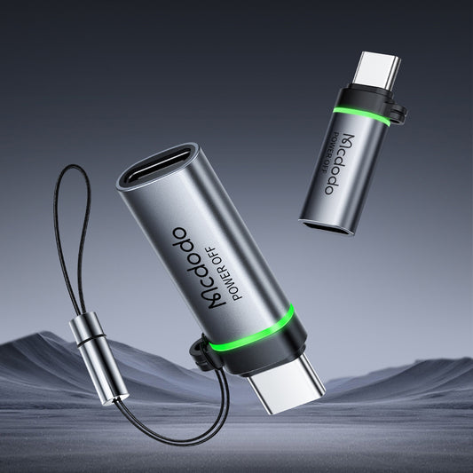 Adapter za podatke in polnjenje USB-C - USB-C McDodo OT-2450 Power Off, Črn