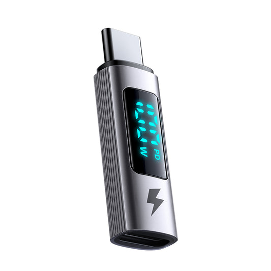 Adapter za podatke in polnjenje USB-C - USB-C McDodo OT-6090 Wales Display, črn