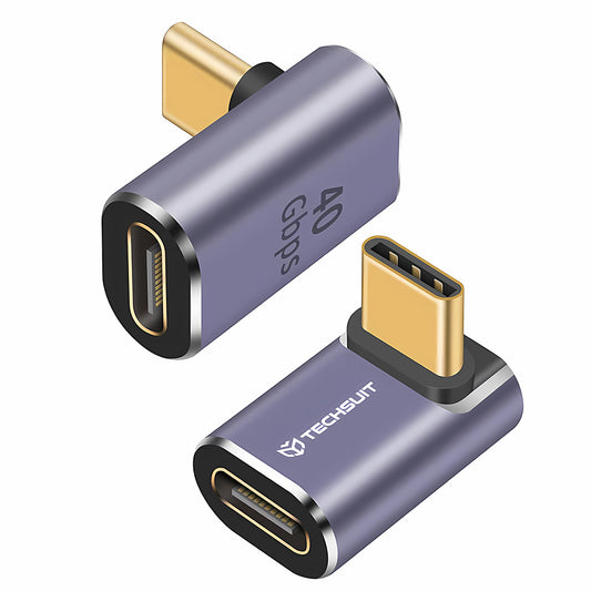 Adapter za podatke in polnjenje USB-C - USB-C Techsuit A12 TitanCoreX, Siv