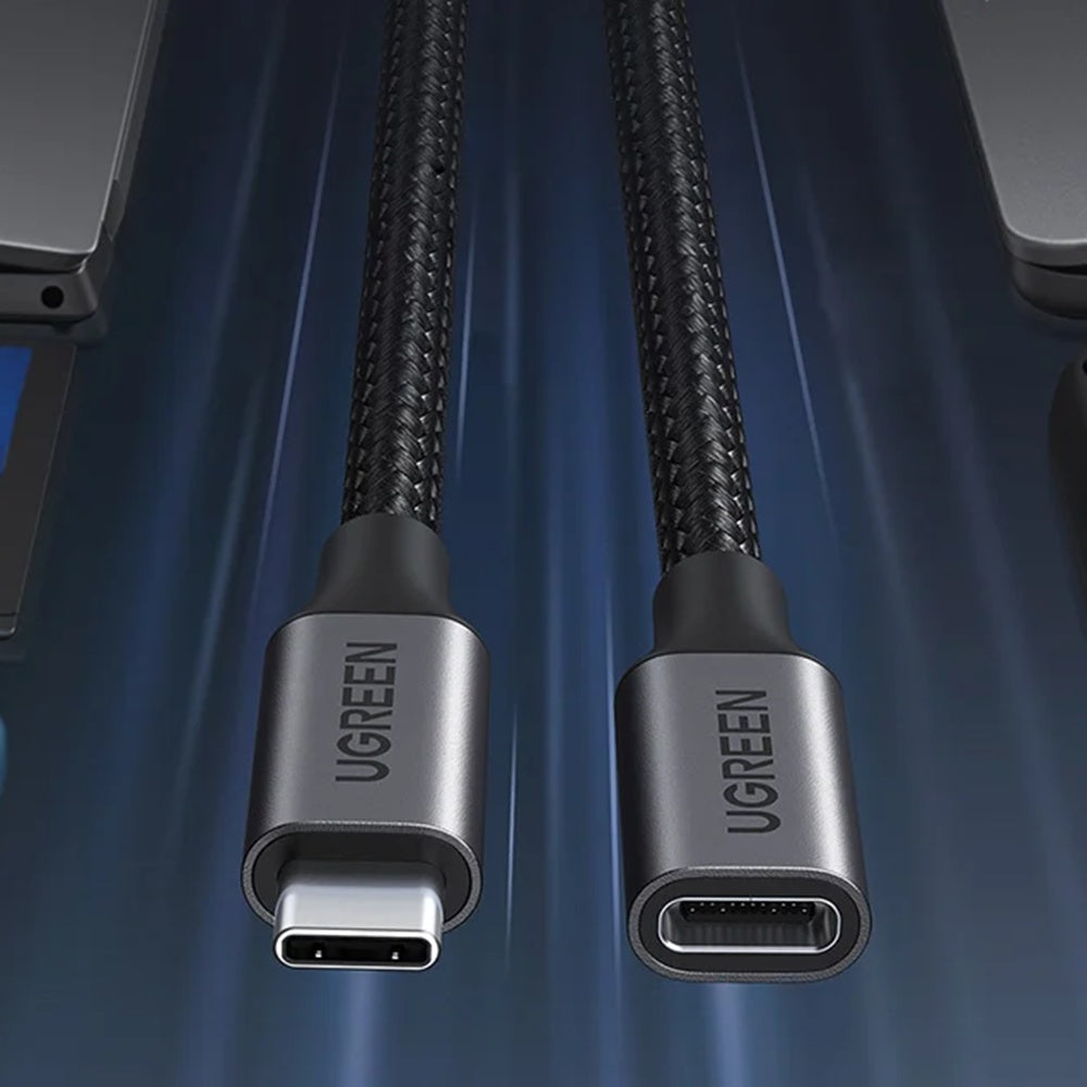 Podaljšek USB-C UGREEN US372 (45191), 1m, črn