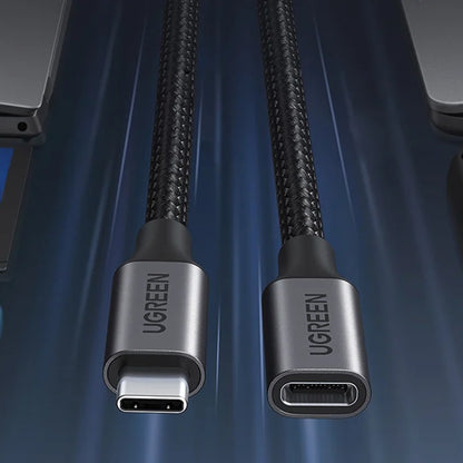 Podaljšek USB-C UGREEN US372 (45191), 1m, črn