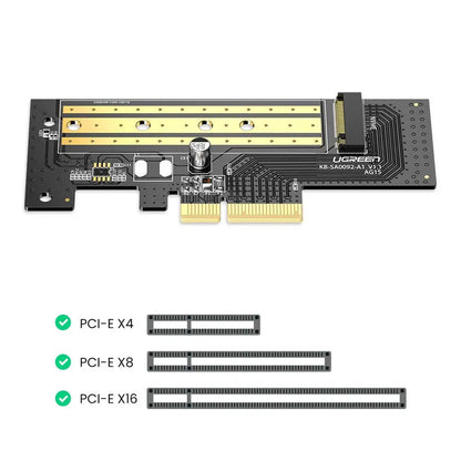 Adapter vmesnik SSD UGREEN CM302 (70503), NVMe M.2 - PCIe 3.0 X4