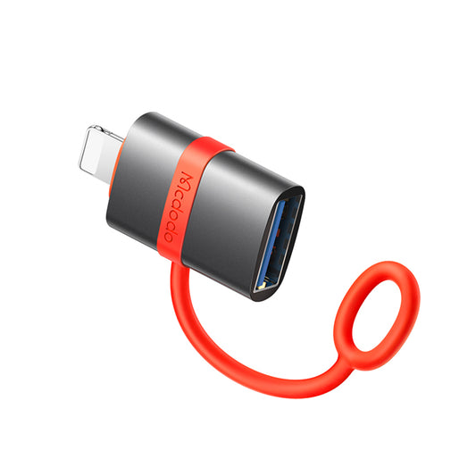 OTG adapter Lightning - USB-A McDodo OT-2600, siv