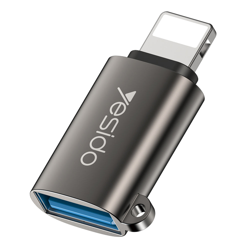 Adapter OTG Lightning - USB-A Yesido GS14, Črn
