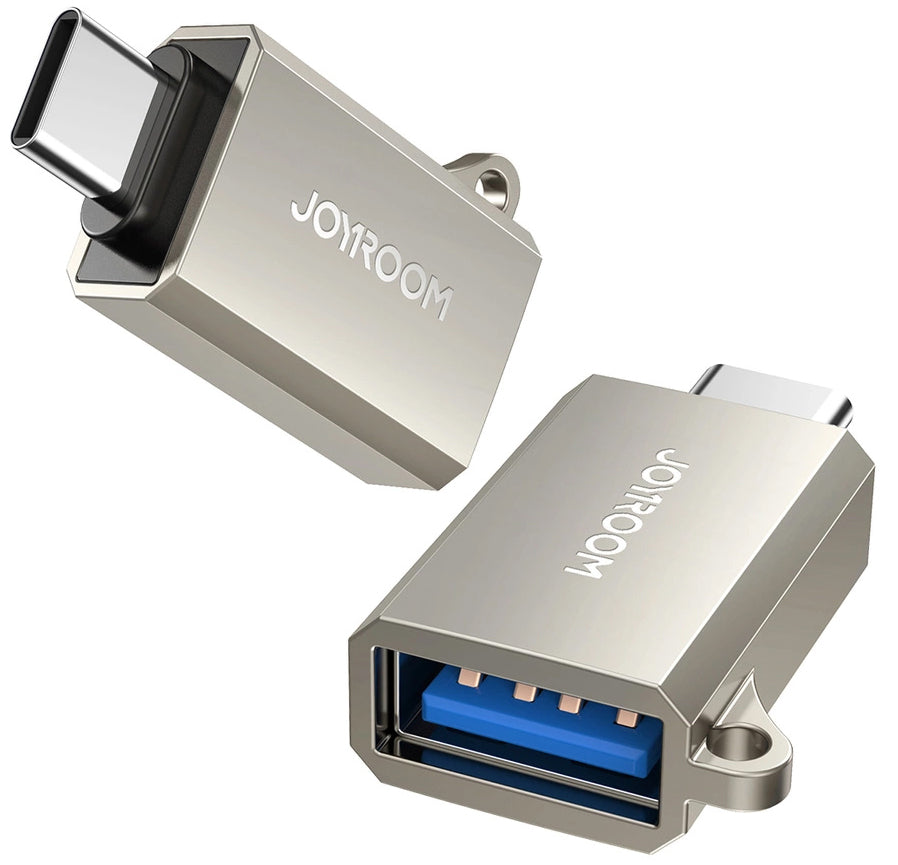 OTG adapter USB-C - USB-A Joyroom S-H151, Srebrn