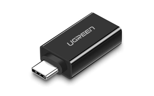 OTG adapter USB-C - USB-A UGREEN US173, črn