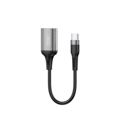 OTG adapter USB-C - USB-A XO Design NB201, črn