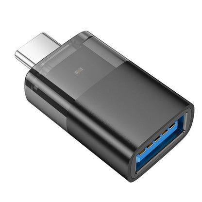OTG adapter USB-C - USB-A HOCO UA36B, črn