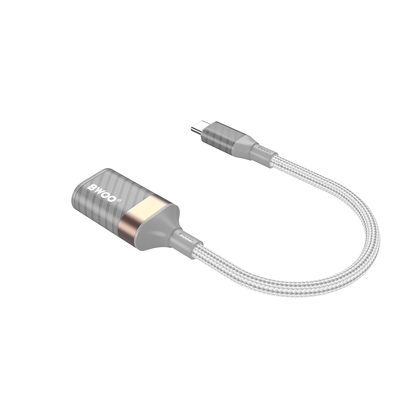 OTG adapter USB-C - USB-A BWOO BZ69, Siv