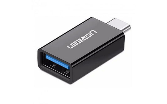 OTG adapter USB-C - USB-A UGREEN US173, črn