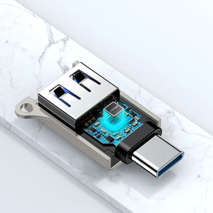 OTG adapter USB-C - USB-A Joyroom S-H151, Srebrn