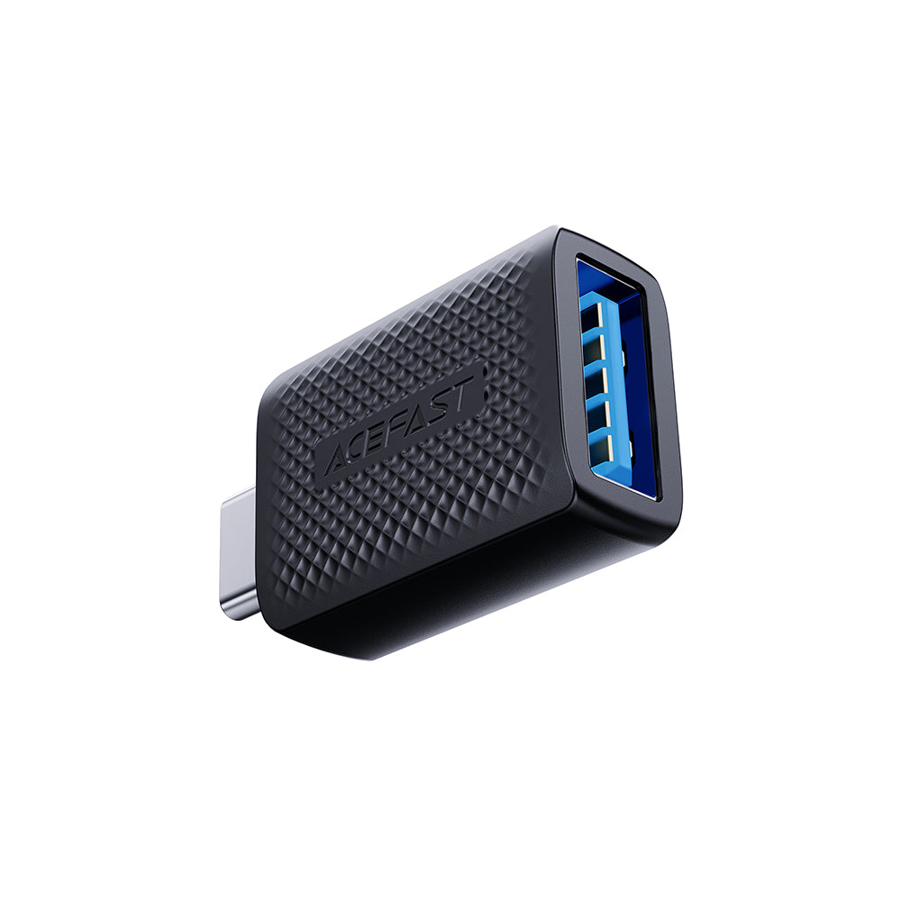 OTG adapter USB-C - USB-A Acefast J1, črn