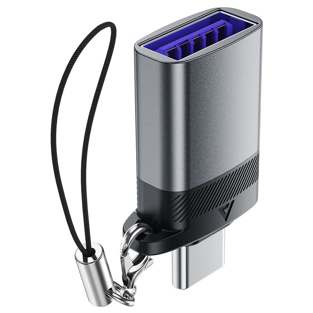 OTG adapter USB-C - USB-A Acefast J7, siv