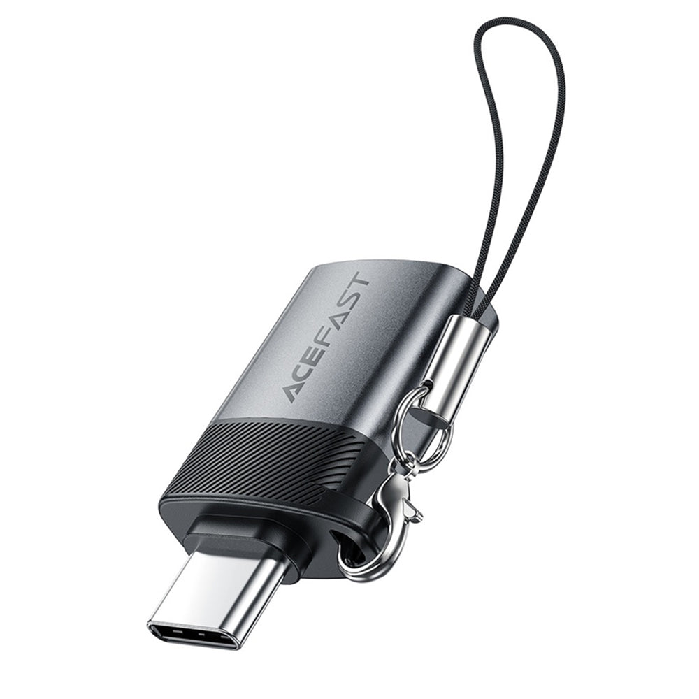 OTG adapter USB-C - USB-A Acefast J7, siv