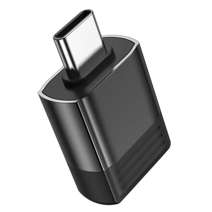 OTG USB-C - USB-A adapter Borofone BV18, Črn