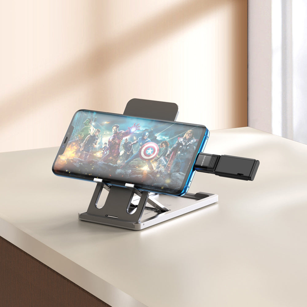OTG USB-C - USB-A adapter Borofone BV18, Črn