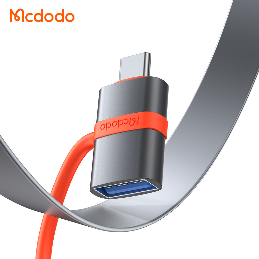 Adaptor OTG USB-C - USB-A McDodo OT-3810, Siv