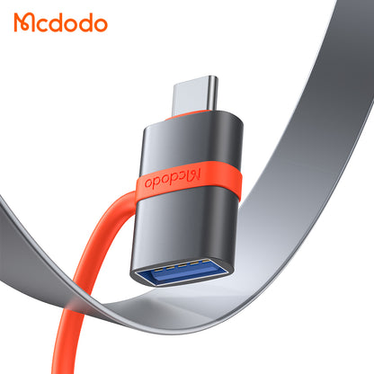Adaptor OTG USB-C - USB-A McDodo OT-3810, Siv