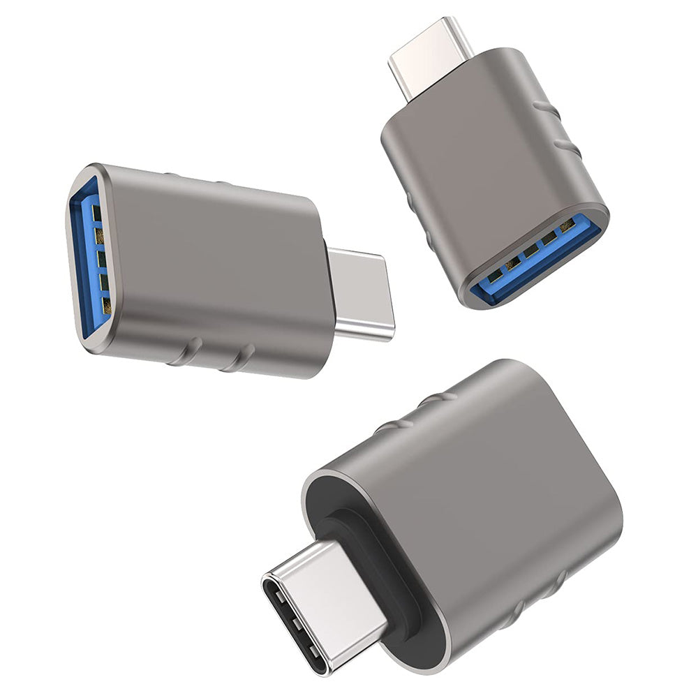 OTG USB-C to USB-A Adapter Techsuit A10 SlateVolt, Gray