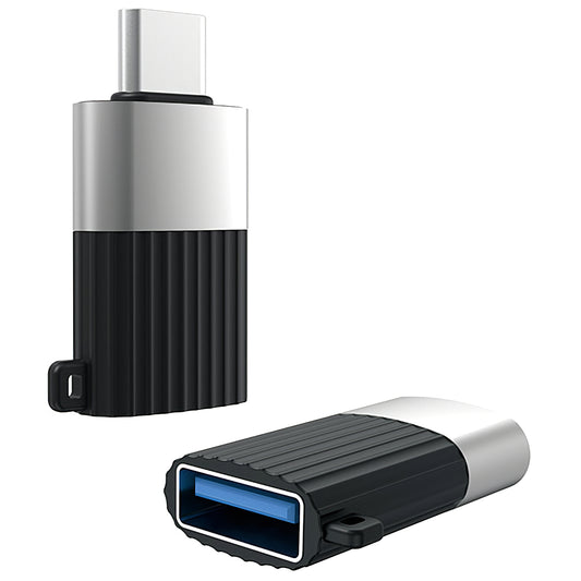 OTG adapter USB-A - USB-C XO Design NB149-F, črn